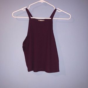 Maroon tank